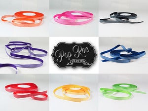 Image of Skinny Chevron Grosgrain Ribbon