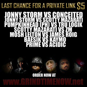 Image of PPV Private link to unreleased battles