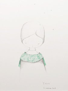 Image of Essie original water colour work on paper
