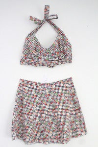Image of Picnic Party Gingham Print Twin Set