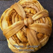 Image of "Cougar/Puma" wool-wheel