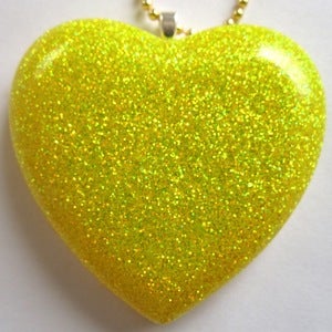 Image of Sweetheart Necklace - Lemon