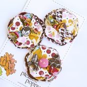 Image of set of 3 posy pins - 844