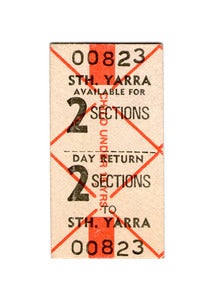 Image of South Yarra Greeting Card & Envelope