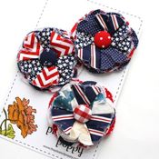 Image of patriotic posy pins - 2