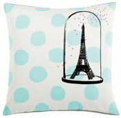 Image of La Cerise Sur Le Gateau 'Eiffel Tower' Cushion Cover