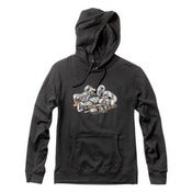 Image of HUF x DIAMOND - DIAMOND IN THE HUF HOODIE (BLACK)