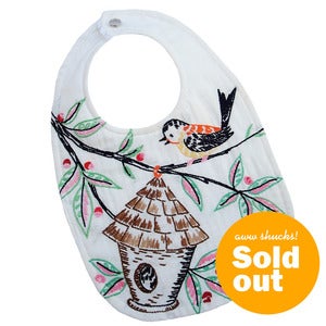 Image of "Tweet Tweet" Traditional Bib
