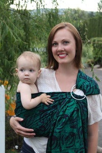 Image of Umi Sling Baby Carrier: Handmade Batiks {Gemstone}