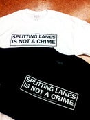 Image of Splitting Lanes is Not a Crime