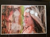 Image of Signed personalized Anuhea Poster 1