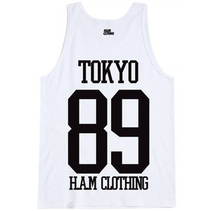 Image of TOKYO 89 - Tanktop Weiß - Mann