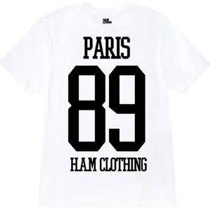 Image of Paris 89 - V-Neck Weiß - Mann