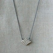 Image of diamond necklace - silver
