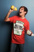Image of Begging Victoria T-Shirt: Ketchup 57