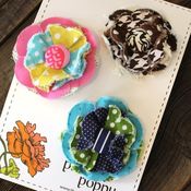 Image of posy hair clips - 48