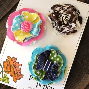 Image of posy hair clips - 48