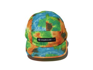 Image of Chari & Co "TIE DYE 5PANEL CAP"
