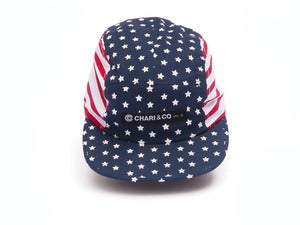 Image of Chari & Co "STARS & STRIPS 5PANEL CAP"