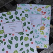 Image of Marque pages repositionnables à fleurs en carnets