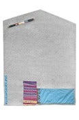 Image of ::Alfombra atitlán mediana gris/Grey medium Atitlán rug::