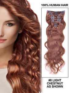Image of 20" MYLUXURY1ST Body Wavy Clip-in Hair Extensions