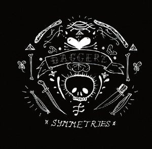Image of Daggerz - Symmetries 7" (White Vinyl)