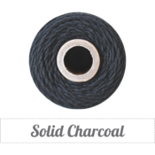 Image of Solid Charcoal Twine Spool - 240 yards