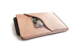Image of Leather iPhone Case with Card Holder