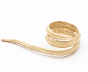 Image of Skinny Grizzly ring by Obey