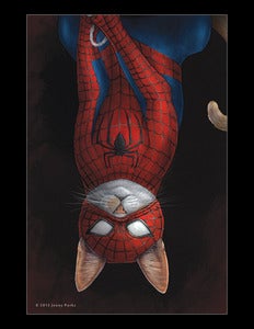 Image of Spider-Cat 4x6 Postcard