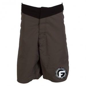 Image of Ground Fighter "The Icon" Fight Shorts - Grey