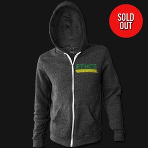 Image of Mens Contrast Zippa Hoodie