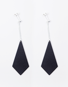 Image of Earring 'Eclips' Charcoal