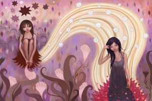 Image of Original Painting, Bathing in Starlight