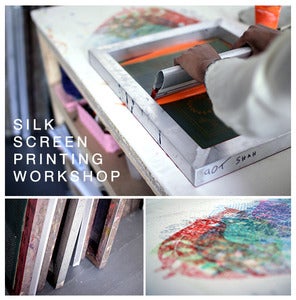 Image of Silk Screen Printing Workshop - Saturday 3rd August 2013