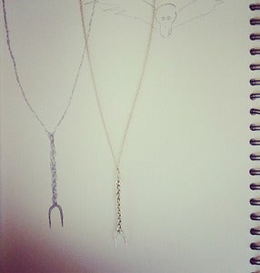 Image of Because Of You necklace