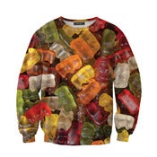 Image of Gummy Bears Overprint Sweatshirt