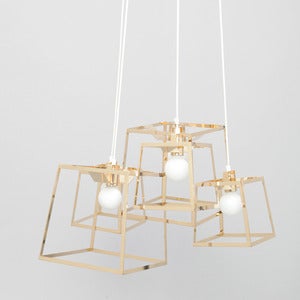 Image of 5 Piece Frame Cluster, Brass or Copper