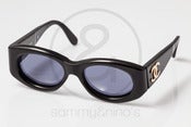 Image of Chanel 03523 Black:: Vintage Sunglasses