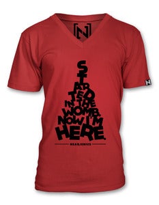 Image of Started in the Womb...Now I'm Here V-Neck
