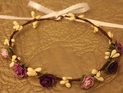 Image of Purple roses halo