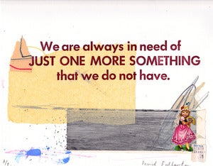 Image of Just One More Something