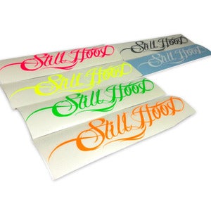 Image of Script-Style Sticker: Die Cut