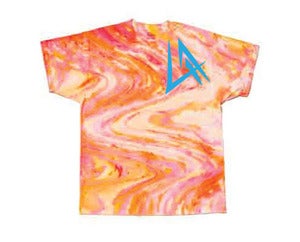 Image of SUMMER in L.A.: Orange Swerve T-Shirt