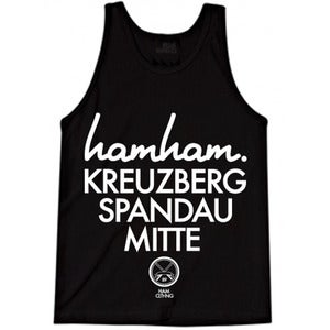 Image of hamham.Berlin - Tanktop Schwarz - Mann