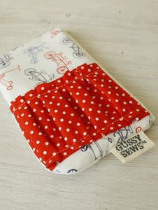 Image of Mini Scooters medium zip pouch