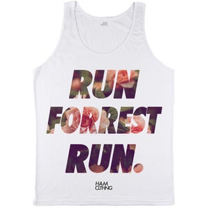Image of Run - Tanktop Weiß - Mann