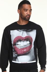 Image of Ice Grillz Crewneck-Black