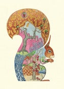 Image of Red Squirrel - Print